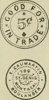 An illustration from Popular illustrated guide to Canadian coins, medals, &. &. = Guide populaire illustré des monnaies et médailles canadiennes, etc., etc. / by P.N. Breton (1912)
