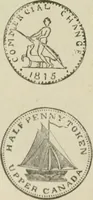 An illustration from Popular illustrated guide to Canadian coins, medals, &. &. = Guide populaire illustré des monnaies et médailles canadiennes, etc., etc. / by P.N. Breton (1912)