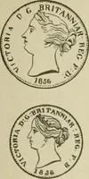 An illustration from Popular illustrated guide to Canadian coins, medals, &. &. = Guide populaire illustré des monnaies et médailles canadiennes, etc., etc. / by P.N. Breton (1912)