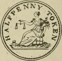 An illustration from Popular illustrated guide to Canadian coins, medals, &. &. = Guide populaire illustré des monnaies et médailles canadiennes, etc., etc. / by P.N. Breton (1912)