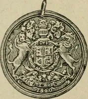 An illustration from Popular illustrated guide to Canadian coins, medals, &. &. = Guide populaire illustré des monnaies et médailles canadiennes, etc., etc. / by P.N. Breton (1912)