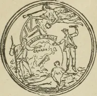An illustration from Popular illustrated guide to Canadian coins, medals, &. &. = Guide populaire illustré des monnaies et médailles canadiennes, etc., etc. / by P.N. Breton (1912)