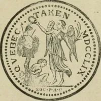 An illustration from Popular illustrated guide to Canadian coins, medals, &. &. = Guide populaire illustré des monnaies et médailles canadiennes, etc., etc. / by P.N. Breton (1912)
