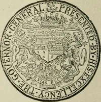 An illustration from Popular illustrated guide to Canadian coins, medals, &. &. = Guide populaire illustré des monnaies et médailles canadiennes, etc., etc. / by P.N. Breton (1912)