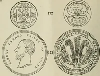 An illustration from Popular illustrated guide to Canadian coins, medals, &. &. = Guide populaire illustré des monnaies et médailles canadiennes, etc., etc. / by P.N. Breton (1912)