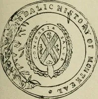 An illustration from Popular illustrated guide to Canadian coins, medals, &. &. = Guide populaire illustré des monnaies et médailles canadiennes, etc., etc. / by P.N. Breton (1912)