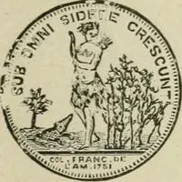 An illustration from Popular illustrated guide to Canadian coins, medals, &. &. = Guide populaire illustré des monnaies et médailles canadiennes, etc., etc. / by P.N. Breton (1912)