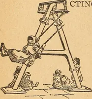 An illustration from Popular pastimes for amusement and instruction : being a standard work on games, plays, magic, and natural phenomena suitable for all occasions : containing parlor games, charming tableaux, tricks of magic, charades and conundrums, curious puzzles, phrenology and mind reading, palmistry or how to read the hand, humorous and pathetic recitations, dialogues, etc., etc. : including the delightful art of entertaining, the whole forming a charming treasury of pastimes for the home, public schools and academies, lodges, social gatherings, Sunday schools, etc., etc. (1901)