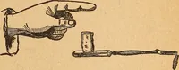 An illustration from Popular pastimes for amusement and instruction : being a standard work on games, plays, magic, and natural phenomena suitable for all occasions : containing parlor games, charming tableaux, tricks of magic, charades and conundrums, curious puzzles, phrenology and mind reading, palmistry or how to read the hand, humorous and pathetic recitations, dialogues, etc., etc. : including the delightful art of entertaining, the whole forming a charming treasury of pastimes for the home, public schools and academies, lodges, social gatherings, Sunday schools, etc., etc. (1901)