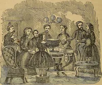 An illustration from Popular pastimes for field and fireside; (1867)