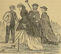 An illustration from Popular pastimes for field and fireside; (1867)