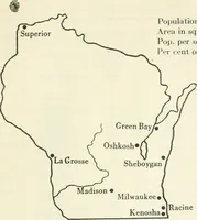 An illustration from Population and its distribution (1921)