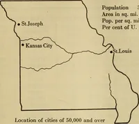 Picture 25 of 48 from Population and its distribution, comp. from the figures of 1920 United States census, including distribution of retail and wholesale dealers (1921), leaf 164