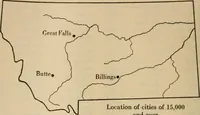 An illustration from Population and its distribution, comp. from the figures of 1920 United States census, including distribution of retail and wholesale dealers (1921)