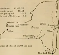 Picture 32 of 48 from Population and its distribution, comp. from the figures of 1920 United States census, including distribution of retail and wholesale dealers (1921), leaf 197