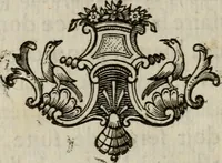 An illustration from Catalogue raisonné des bijoux, porcelaines, bronzes, lacqs, lustres de cristal de roche et de porcelaine : pendules de goût & autres meubles curieux ou composés : tableaux, desseins, estampes, coquilles & autres effets de curtiosité, provenans de la succession de M. Angran, vicomte de Fonspertuis (1747)