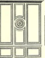 An illustration from Portes à placard et lambris