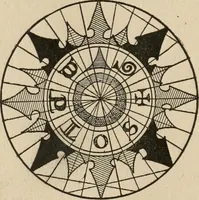 An illustration from Portolan charts; their origin and characteristics, with a descriptive list of those belonging to the Hispanic society of America (1911)