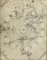An illustration from Portolan charts; their origin and characteristics, with a descriptive list of those belonging to the Hispanic society of America (1911)