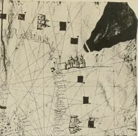 An illustration from Portolan charts; their origin and characteristics, with a descriptive list of those belonging to the Hispanic society of America (1911)