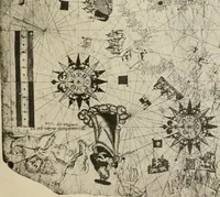An illustration from Portolan charts; their origin and characteristics, with a descriptive list of those belonging to the Hispanic society of America (1911)