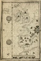 An illustration from Portolan charts; their origin and characteristics, with a descriptive list of those belonging to the Hispanic society of America (1911)