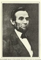 An illustration from Portrait life of Lincoln; life of Abraham Lincoln, the greatest American (1910)