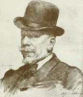 Picture 36 of 39 from Portraits d'artistes : peintres: Berthe Art, François Bulens, André Collin ... [et al.] : sculpteurs: Guillaume Charlier, Isidore de Rudder, Julien Dillens ... [et al.] (1905), leaf 196