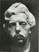 An illustration from Portraits d'artistes : peintres: Berthe Art, François Bulens, André Collin ... [et al.] : sculpteurs: Guillaume Charlier, Isidore de Rudder, Julien Dillens ... [et al.] (1905)