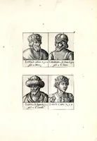 An illustration from Portraitz des Papes depuis S. Pierre Apostre iusques a present, tirez des antiques, auec le temps que chacun d'eulx a tenu le siege (1605)