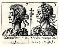 Picture 34 of 72 from Portraitz des Papes depuis S. Pierre Apostre iusques a present, tirez des antiques, auec le temps que chacun d'eulx a tenu le siege (1605), leaf 153