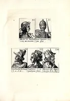 An illustration from Portraitz des Papes depuis S. Pierre Apostre iusques a present, tirez des antiques, auec le temps que chacun d'eulx a tenu le siege (1605)