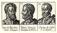 Picture 43 of 72 from Portraitz des Papes depuis S. Pierre Apostre iusques a present, tirez des antiques, auec le temps que chacun d'eulx a tenu le siege (1605), leaf 195