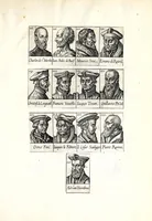 An illustration from Portraitz des Papes depuis S. Pierre Apostre iusques a present, tirez des antiques, auec le temps que chacun d'eulx a tenu le siege (1605)