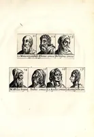 An illustration from Portraitz des Papes depuis S. Pierre Apostre iusques a present, tirez des antiques, auec le temps que chacun d'eulx a tenu le siege (1605)