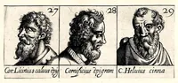 Picture 65 of 72 from Portraitz des Papes depuis S. Pierre Apostre iusques a present, tirez des antiques, auec le temps que chacun d'eulx a tenu le siege (1605), leaf 259