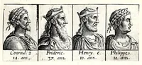 Picture 19 of 72 from Portraitz des Papes depuis S. Pierre Apostre iusques a present, tirez des antiques, auec le temps que chacun d'eulx a tenu le siege (1605), leaf 81