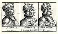 Picture 21 of 72 from Portraitz des Papes depuis S. Pierre Apostre iusques a present, tirez des antiques, auec le temps que chacun d'eulx a tenu le siege (1605), leaf 85