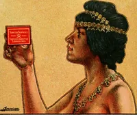Picture 3 of 38 from Poster advertising : being a talk on the subject of posting as an advertising medium, with helpful hints and sensible suggestions to poster advertisers, and with thirty-two pages of full color reproductions of posters used by national advertisers (1910), leaf 20