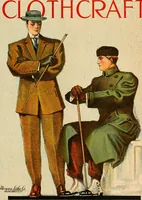 An illustration from Poster advertising : being a talk on the subject of posting as an advertising medium, with helpful hints and sensible suggestions to poster advertisers, and with thirty-two pages of full color reproductions of posters used by national advertisers (1910)