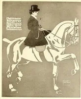 An illustration from Posters; a critical study of the development of poster design in continental Europe, England and America (1913)