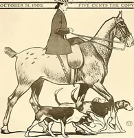 An illustration from Posters; a critical study of the development of poster design in continental Europe, England and America (1913)