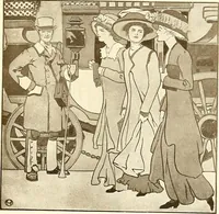 An illustration from Posters; a critical study of the development of poster design in continental Europe, England and America (1913)