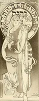 An illustration from Posters; a critical study of the development of poster design in continental Europe, England and America (1913)