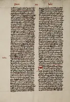 Picture 6 of 35 from [Postilla super totam bibliam : Parabolas, Ecclesiastes, Cantica canticorum. Prophetae minores], leaf 44