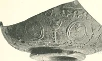 Picture 37 of 124 from The pottery found at Silchester : a descriptive account of the pottery recovered during the excavations on the site of the Romano-British city of Calleva Atrebatum at Silchester, Hants., and deposited in the Reading Museum (1916), leaf 390