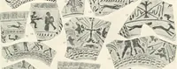 Picture 39 of 124 from The pottery found at Silchester : a descriptive account of the pottery recovered during the excavations on the site of the Romano-British city of Calleva Atrebatum at Silchester, Hants., and deposited in the Reading Museum (1916), leaf 392