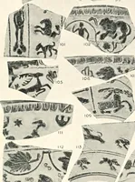 Picture 46 of 124 from The pottery found at Silchester : a descriptive account of the pottery recovered during the excavations on the site of the Romano-British city of Calleva Atrebatum at Silchester, Hants., and deposited in the Reading Museum (1916), leaf 398