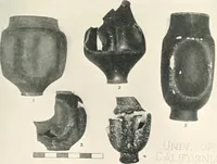 An illustration from The pottery found at Silchester : a descriptive account of the pottery recovered during the excavations on the site of the Romano-British city of Calleva Atrebatum at Silchester, Hants., and deposited in the Reading Museum (1916)