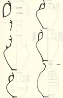 An illustration from The pottery found at Silchester : a descriptive account of the pottery recovered during the excavations on the site of the Romano-British city of Calleva Atrebatum at Silchester, Hants., and deposited in the Reading Museum (1916)